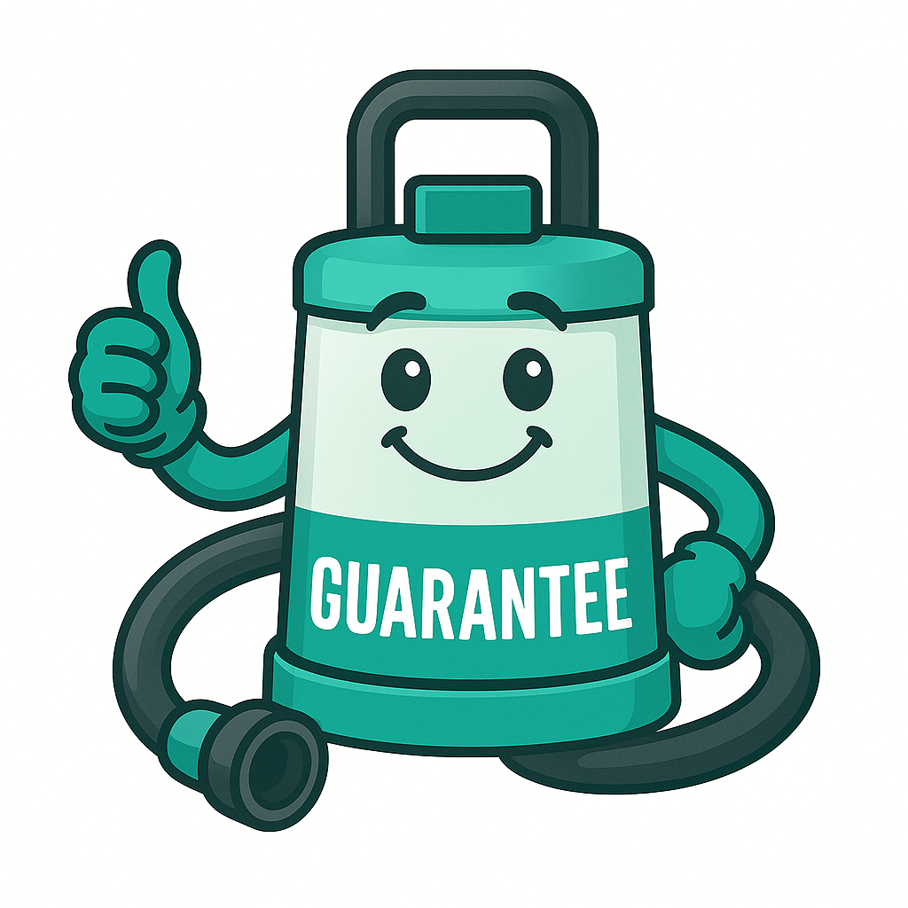 5 Years Guarantee Mascot