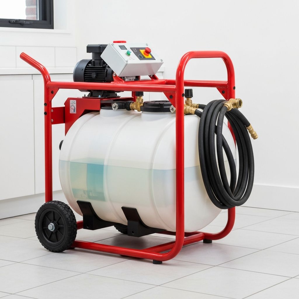 Kamco professional power flushing machines - CF20, CF40, CF90 models